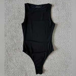 White Fox black classic bodysuit